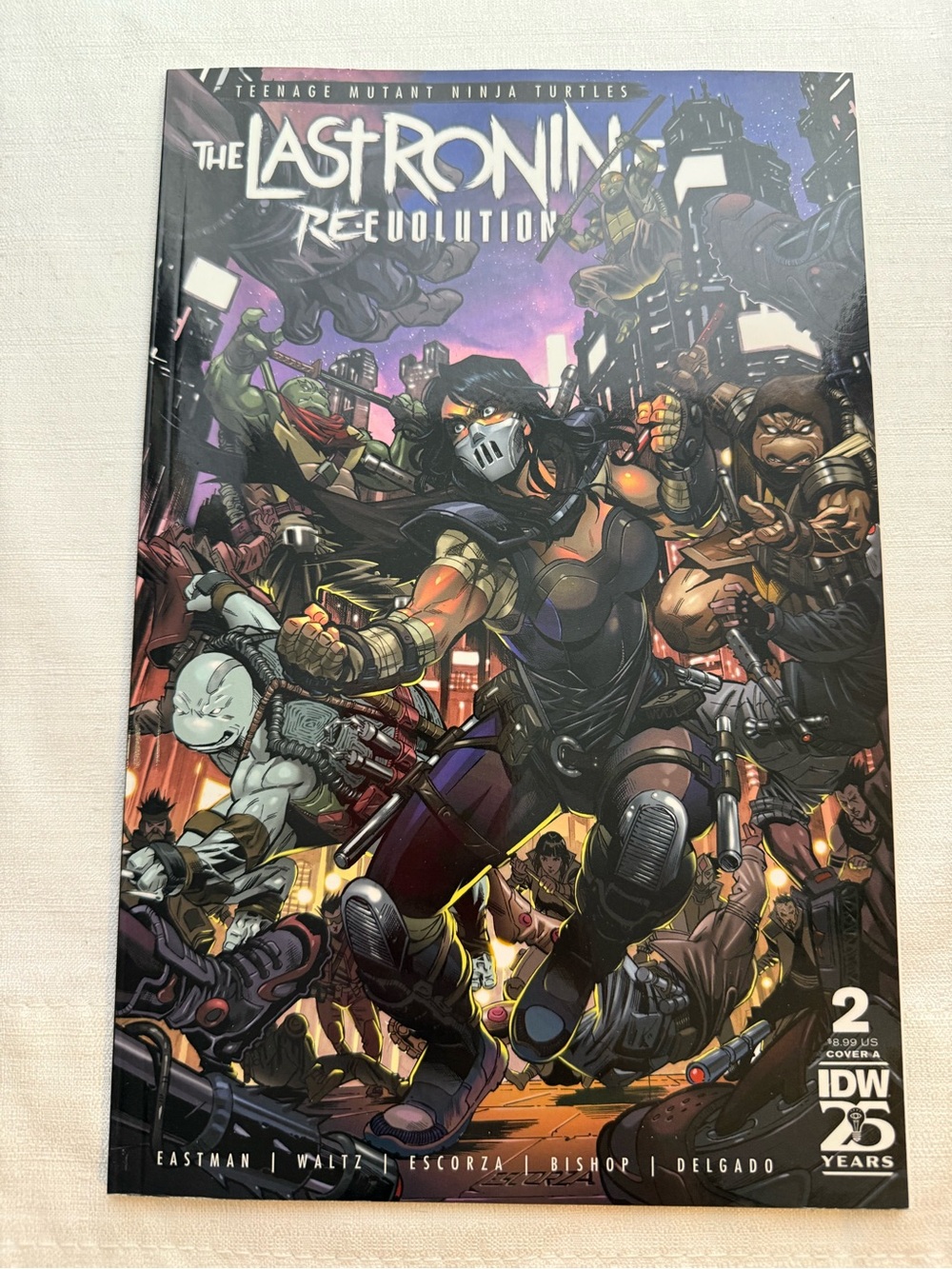 The Last Ronin II Re-Evolution #1 & #2 Variant Lot of 6 1st Print TMNT - Picture 10 of 13